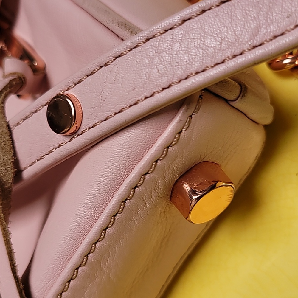 Rebecca Minkoff M.A.C. Pink Leather | Chain-Link | Pre-Loved Great Condition - Picture 4 of 9